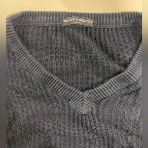 Navy blue Brandy Melville cropped sweater